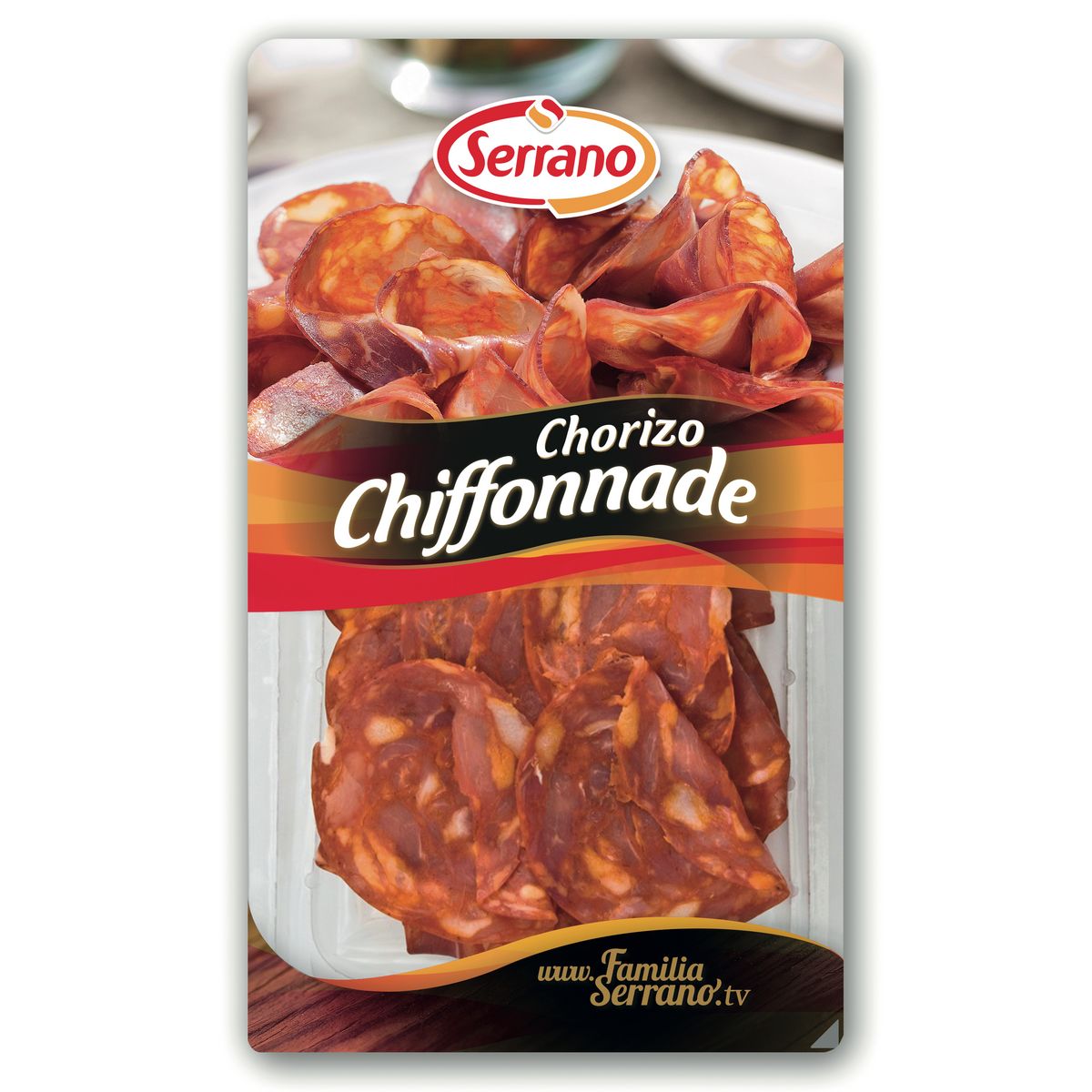 SERRANO Chiffonnade de chorizo 100g