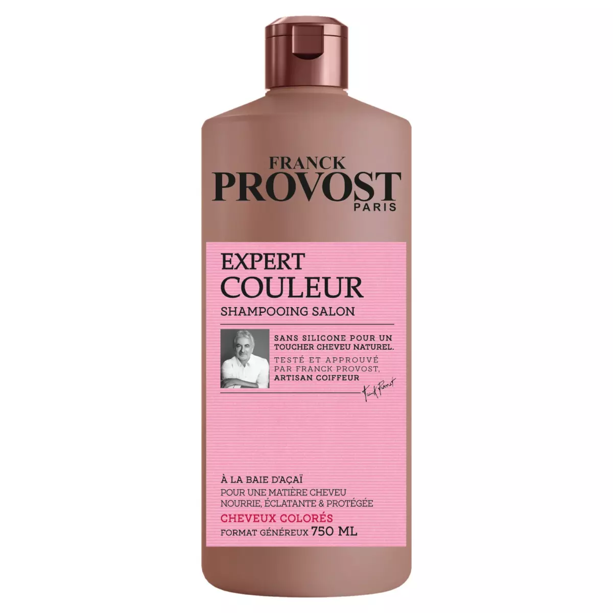 FRANCK PROVOST Expert Couleur shampooing cheveux colorés 750ml