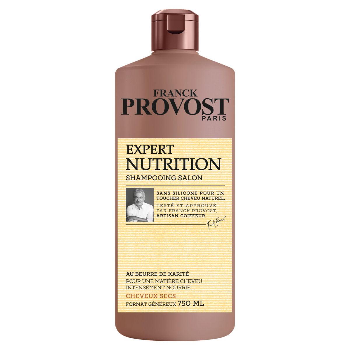 FRANCK PROVOST Expert Nutrition shampooing cheveux secs 750ml
