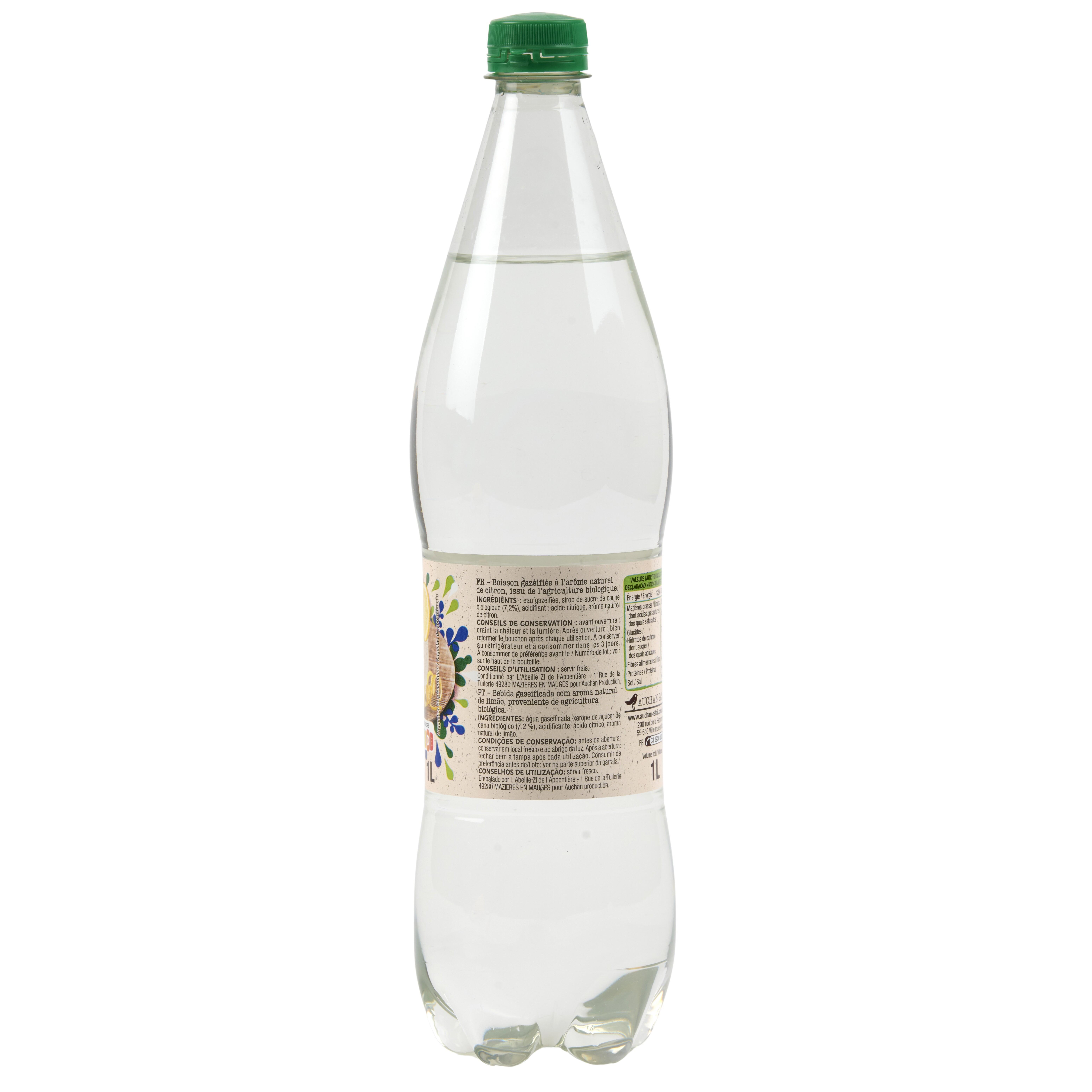 Voir la diapositive 4 : AUCHAN BIO Limonade bio 1l