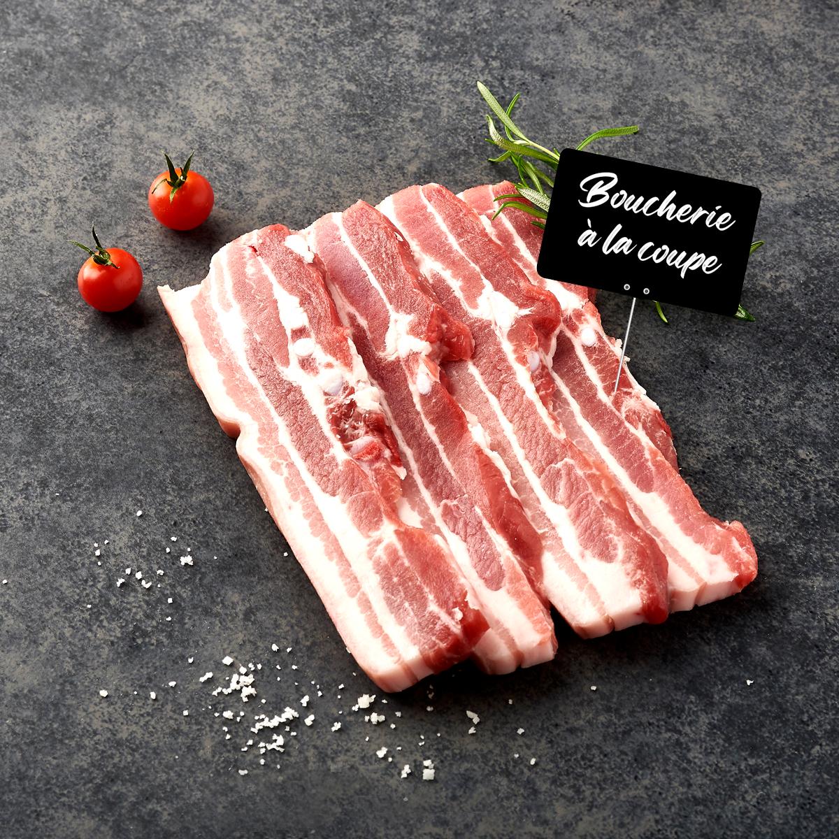 MON BOUCHER Poitrine de porc avec os à griller Label Rouge 3 portions 460 g à 680 g