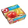 Voir la diapositive 2 : AUCHAN Spécialité pomme poire sans sucres ajoutés 4x100g