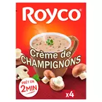 ROYCO Soupe instantanée crème de champignons 4 sachets 4x20cl