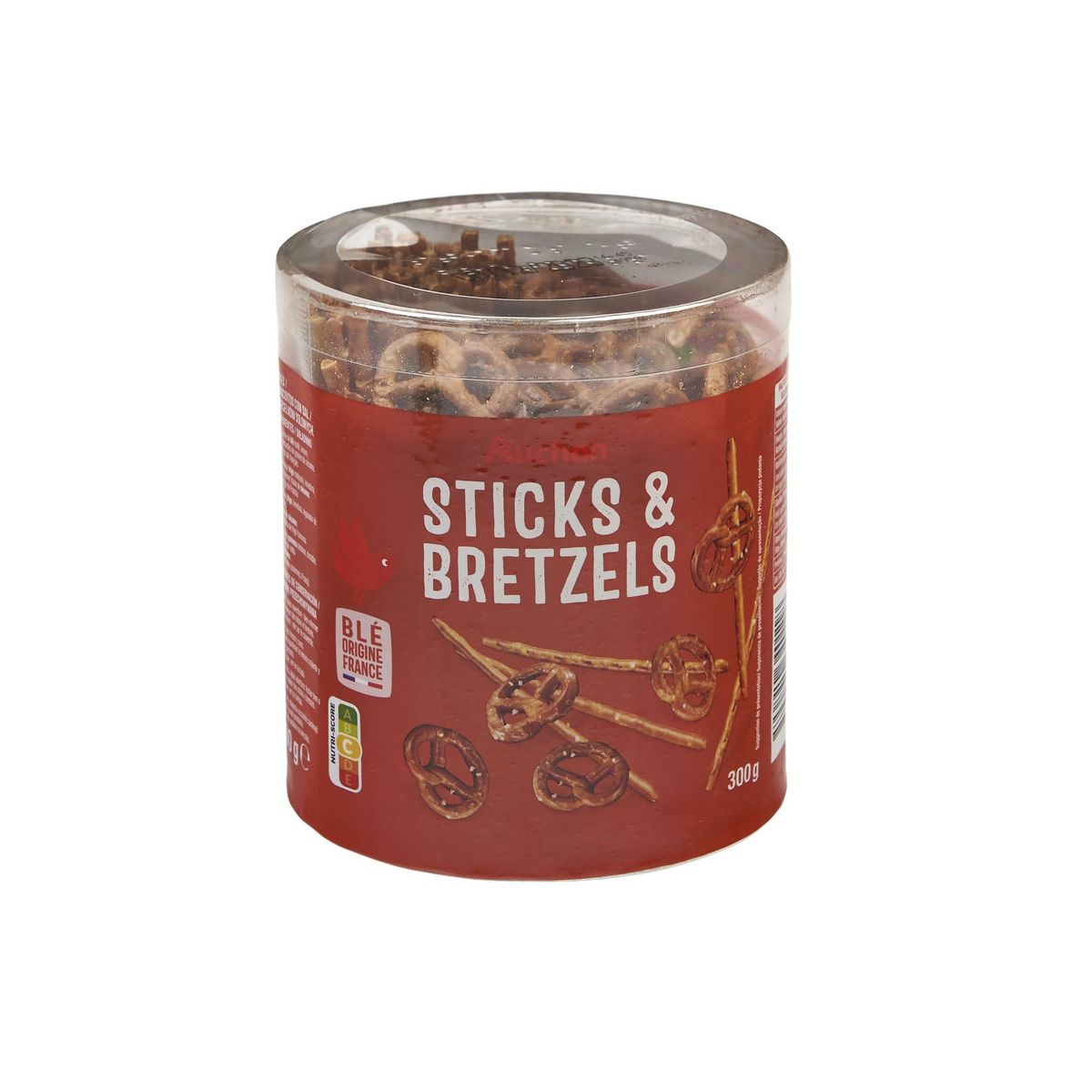 AUCHAN Sticks et bretzels d'Alsace 300g