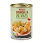 Voir la diapositive 3 : AUCHAN Quenelles de veau sauce financière 400g