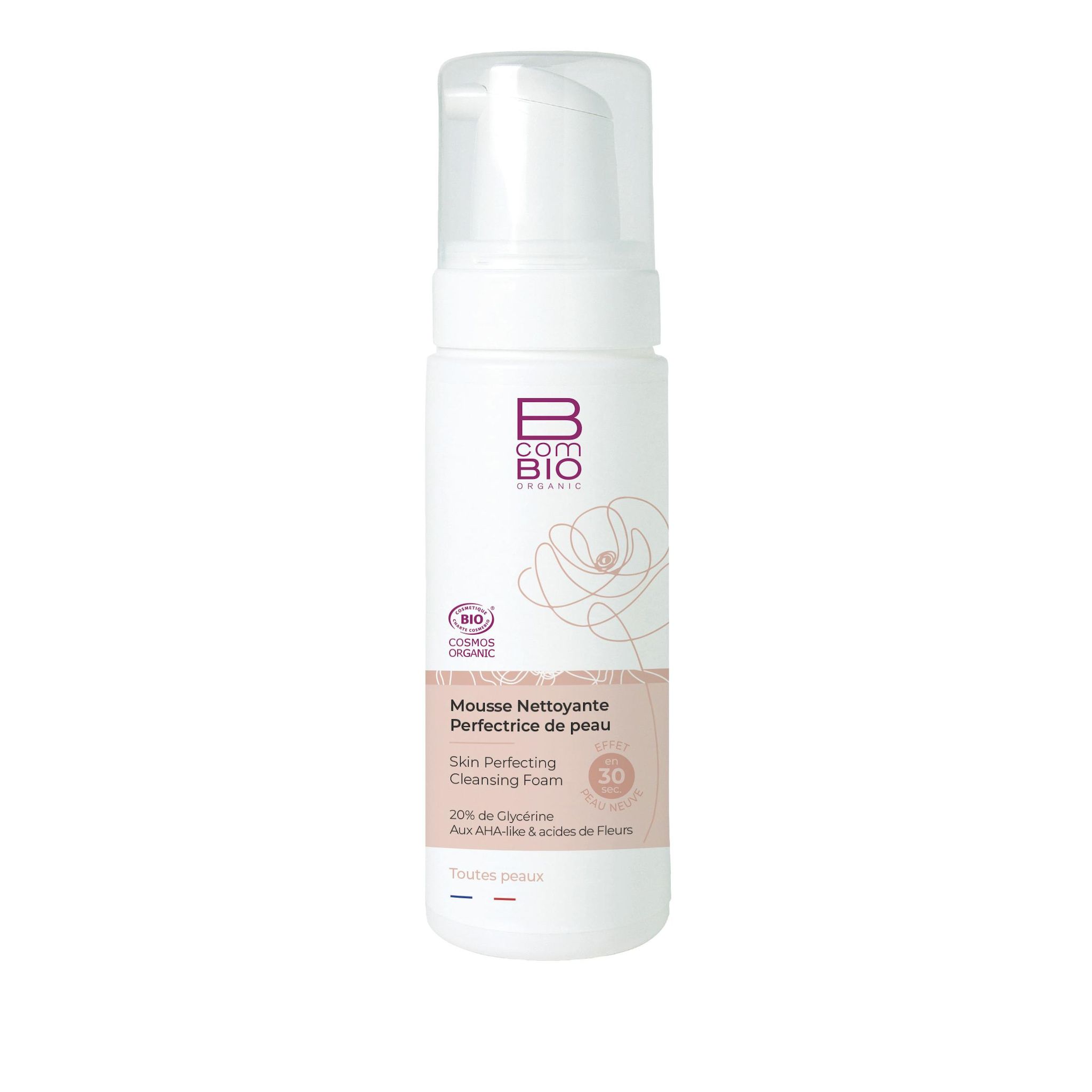 BCOMBIO Mousse nettoyante 150ml