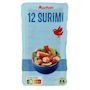Voir la diapositive 4 : AUCHAN Bâtonnets de surimi saveur crabe 12 pièces 200g