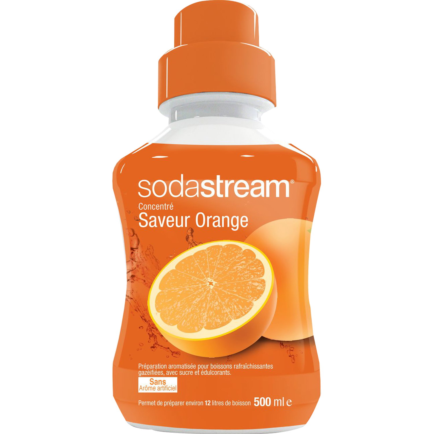 Voir la diapositive 2 : SODASTREAM Concentré orange 500ml