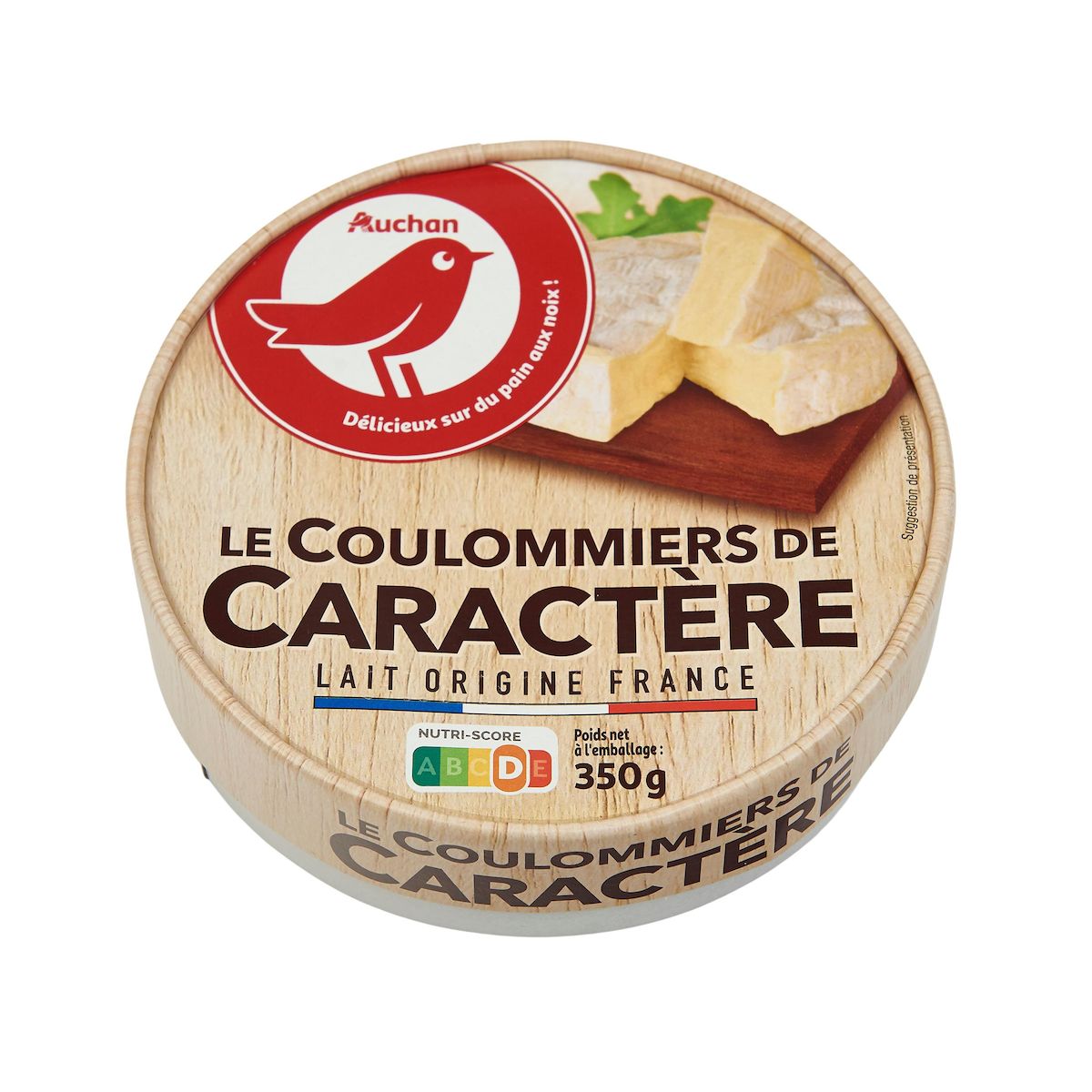 AUCHAN Coulommiers caractère 350g