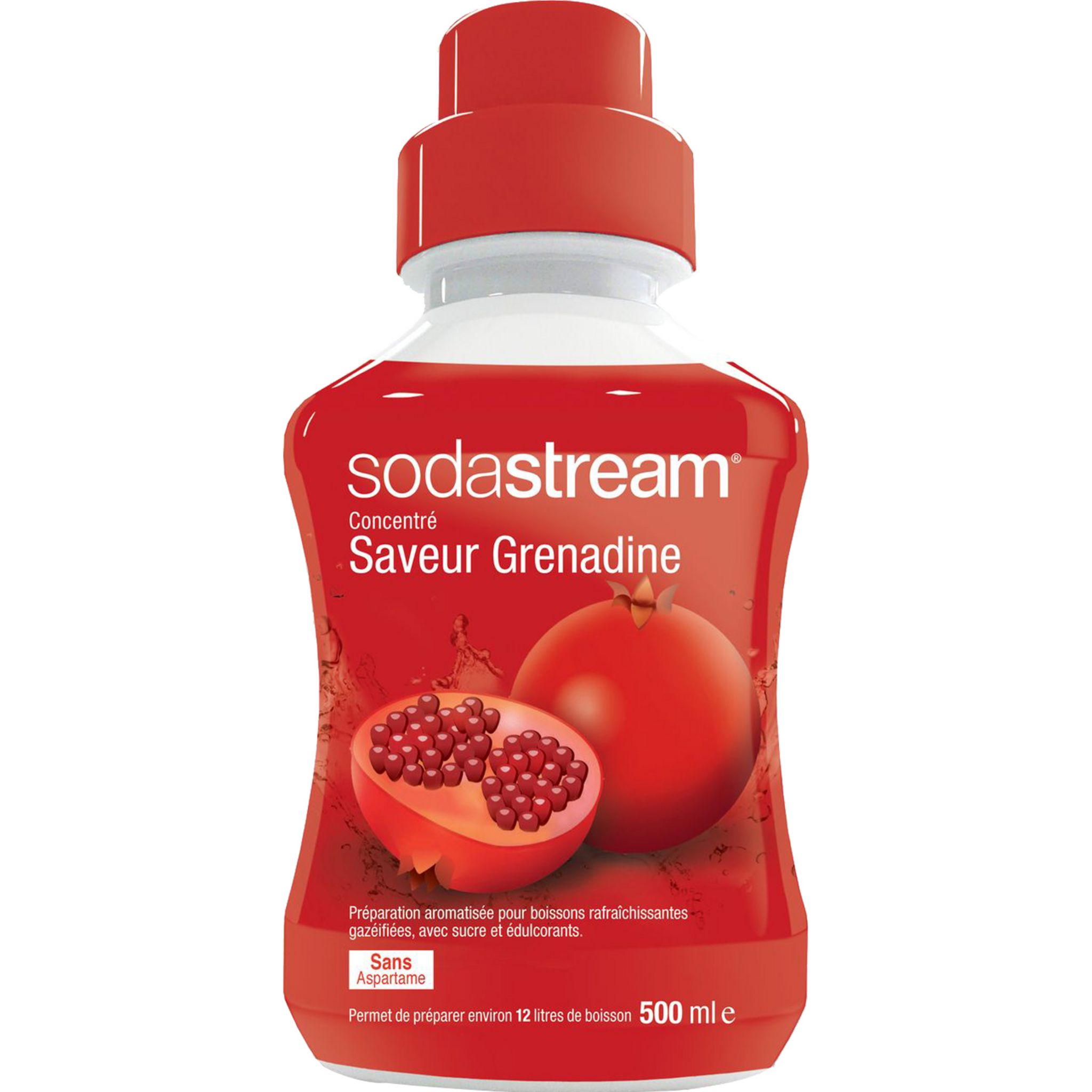 Voir la diapositive 2 : SODASTREAM Concentré saveur grenadine façon diabolo sans aspartam
