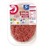 AUCHAN Steak haché pur boeuf 1x125g