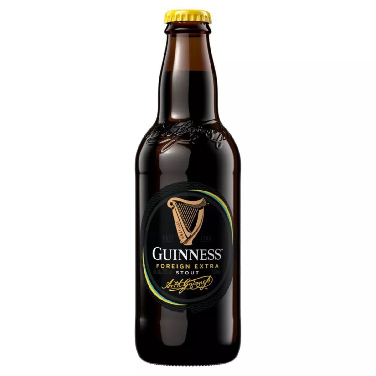 GUINNESS Bière brune extra strong 7,5% bouteille 33cl
