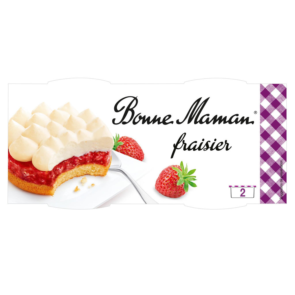 BONNE MAMAN Fraisier 2x100g