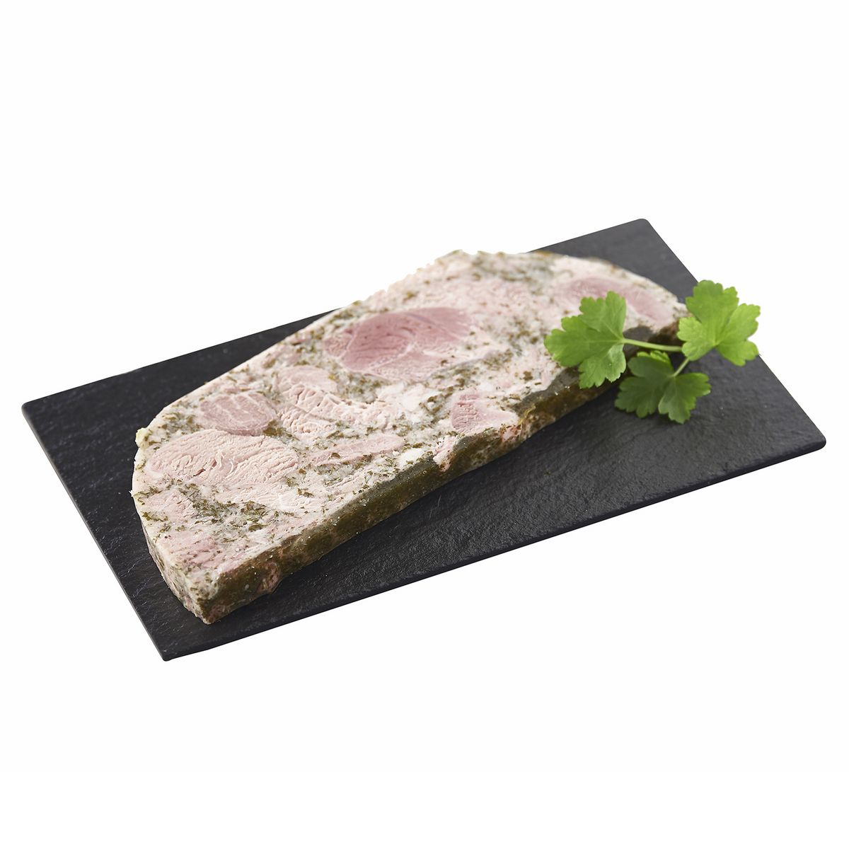 AUCHAN LE CHARCUTIER Jambon de bourgogne persillé 200g