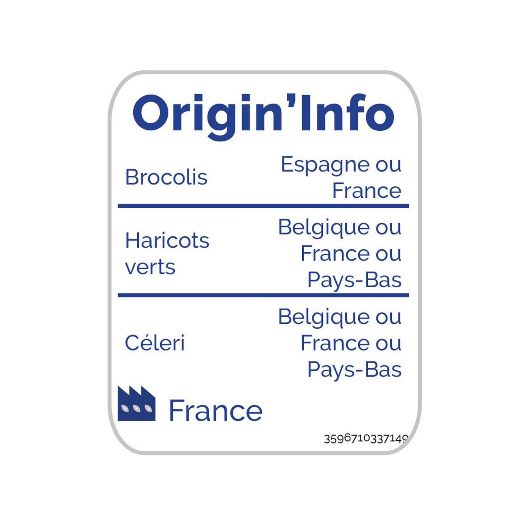 Voir la diapositive 2 : AUCHAN BIO Purée de 3 légumes 3 portions 600g