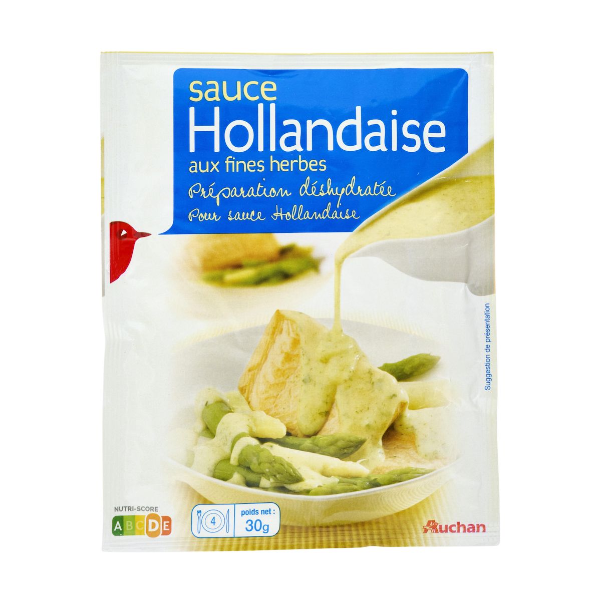 AUCHAN Sauce hollandaise déshydratée en sachet 32g