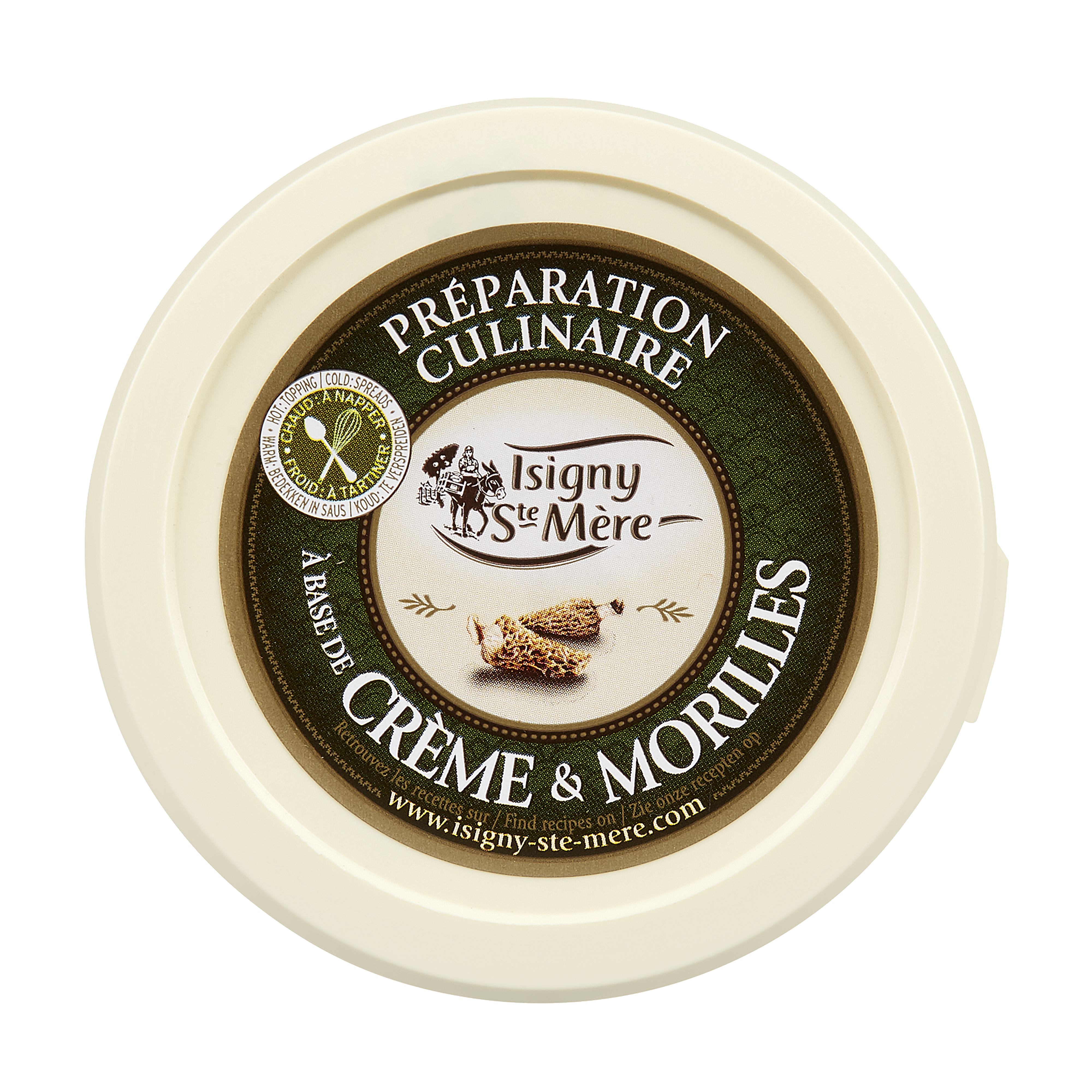 Voir la diapositive 3 : ISIGNY STE MERE Préparation culinaire à base de crème et de morilles 1 pièce 20cl