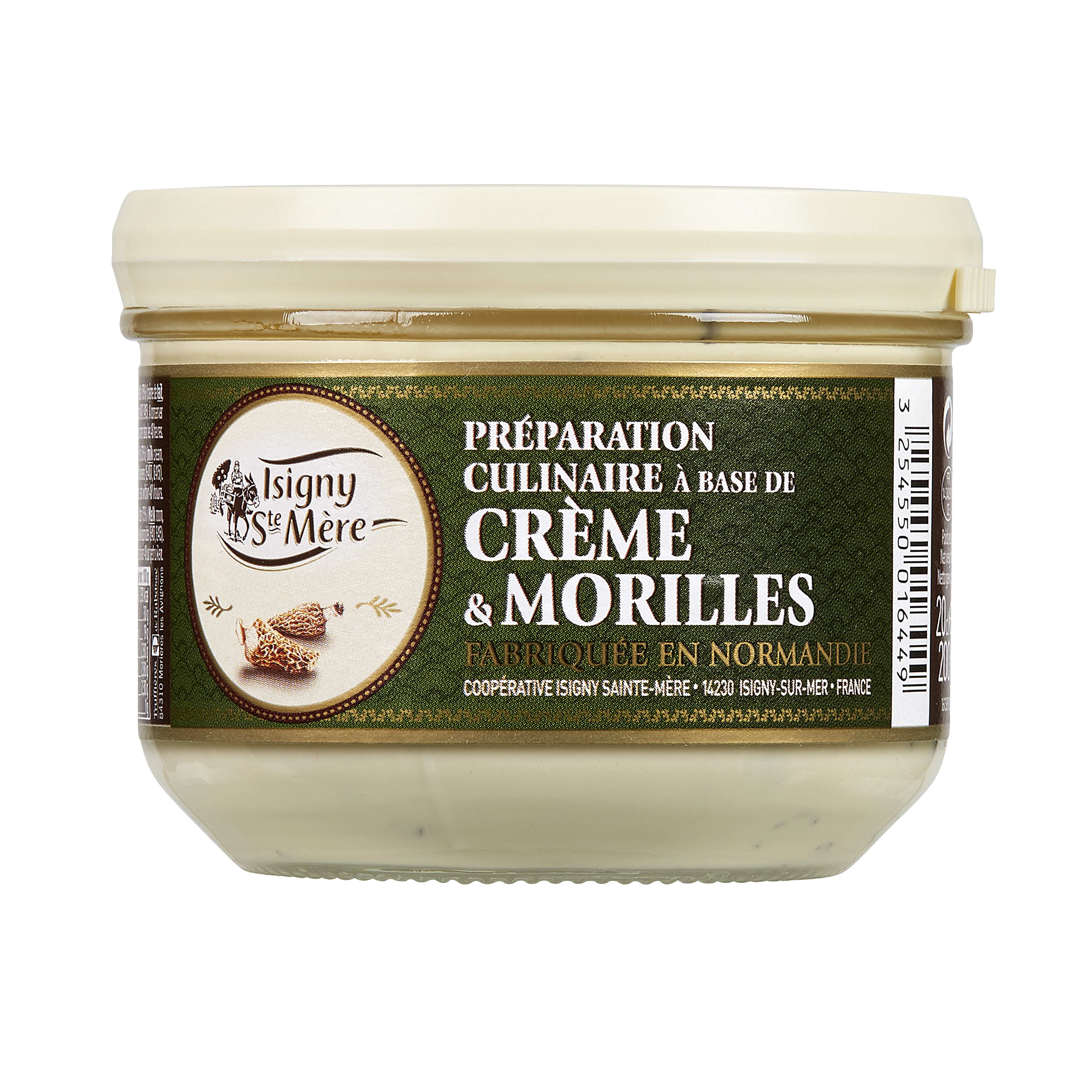 Voir la diapositive 4 : ISIGNY STE MERE Préparation culinaire à base de crème et de morilles 1 pièce 20cl