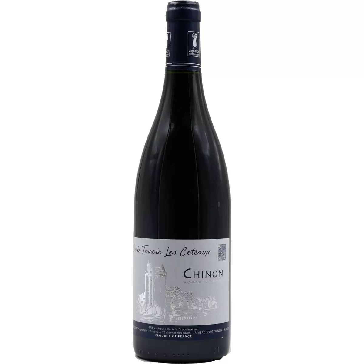 Vin rouge AOP Chinon Domaine des Clos Godeaux 75cl
