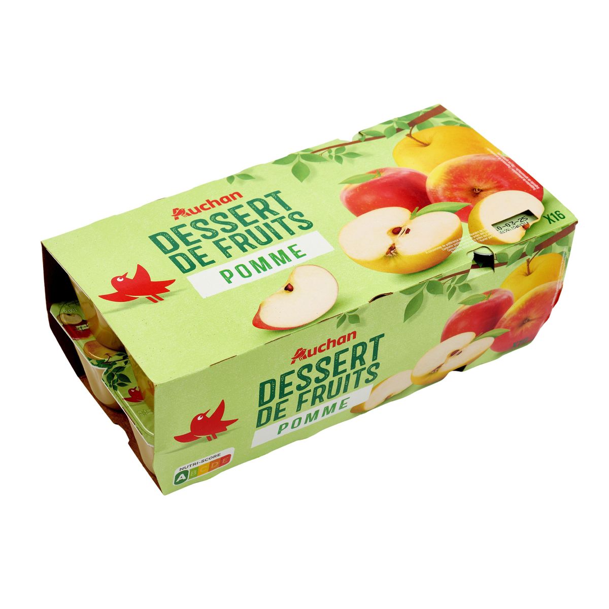 AUCHAN Spécialité à la pomme 16x100g