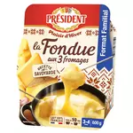 PRESIDENT Fondue aux 3 fromages 3/4 pers 600g