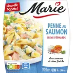 Marie MARIE Penne au saumon et crème d'Epinard sans couverts