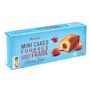 Voir la diapositive 2 : AUCHAN Mini cakes fourrés à la fraise sans gluten 6 pièces 210g