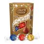 Voir la diapositive 2 : LINDT Lindor assortiment de boules de chocolat au lait, noir et blanc 200g