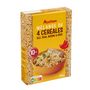 Voir la diapositive 2 : AUCHAN Mélange 4 céréales Blé Avoine Soja Orge prêt en 10 min 2x200g