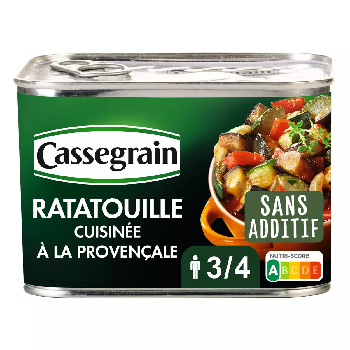 CASSEGRAIN Ratatouille cuisinée à la provençale 660g