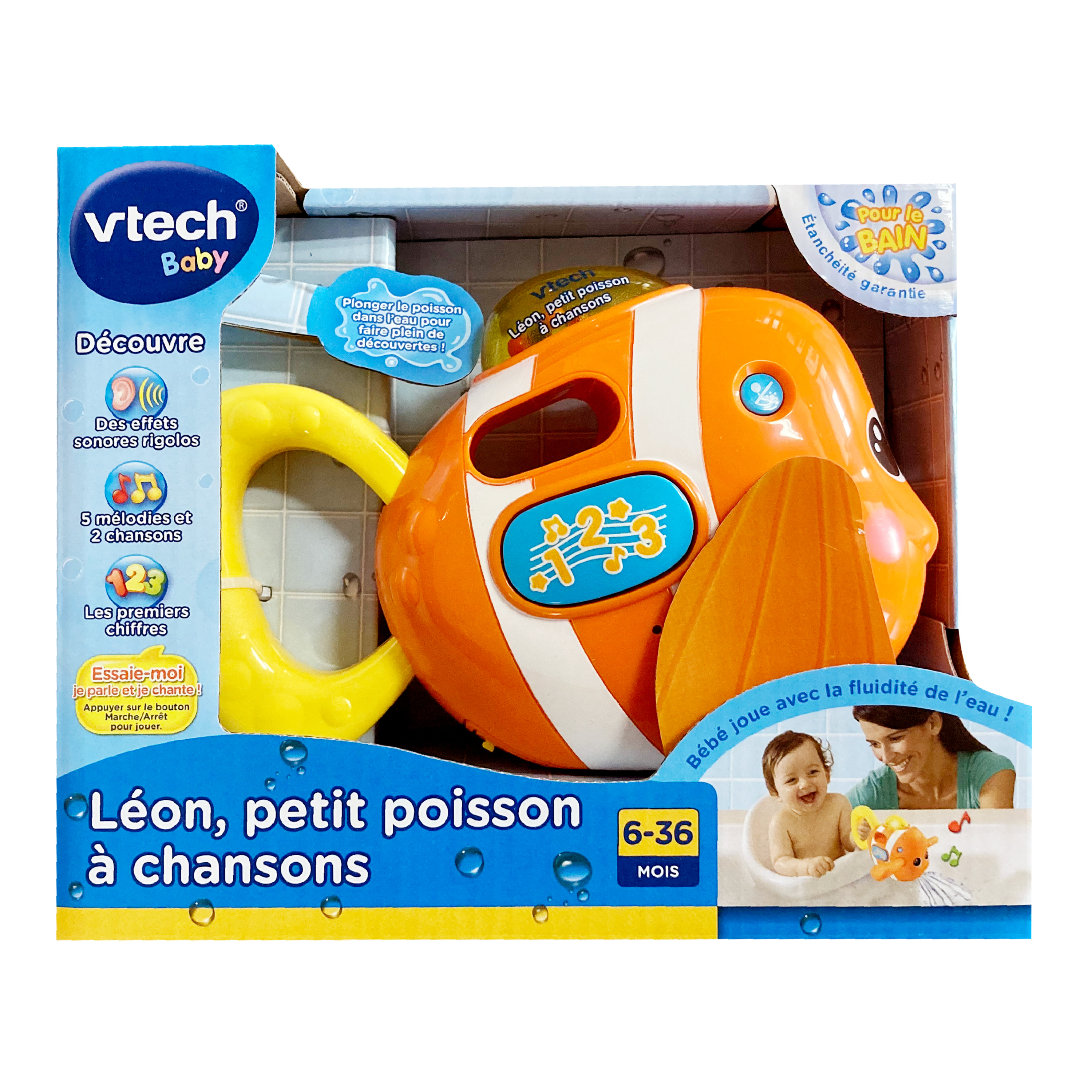 VTECH Léon Petit Poisson à chansons