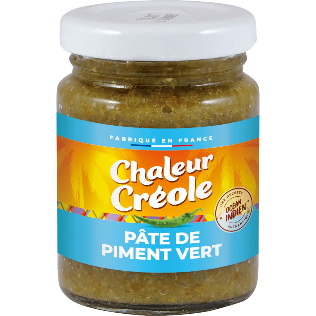 CHALEUR CREOLE Pâte de piment vert 100g