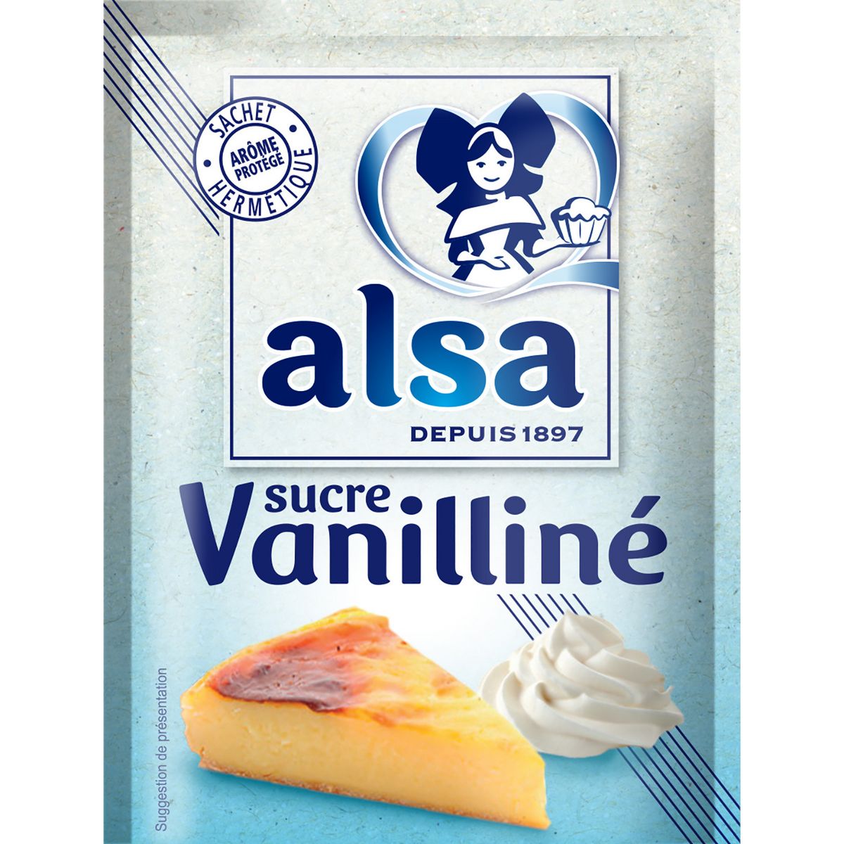 ALSA Sucre vanilliné sachets 12 sachets 90g