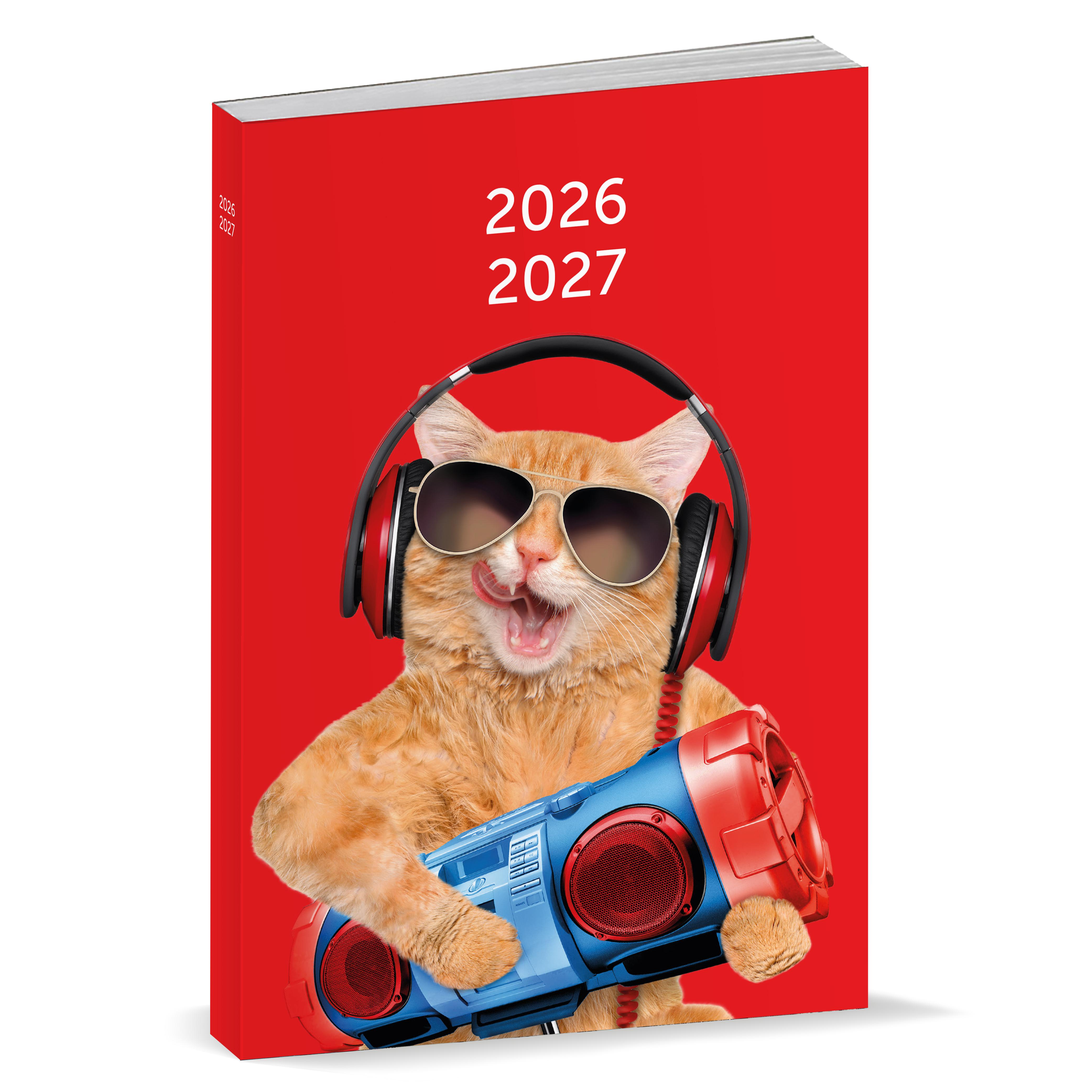 AUCHAN Agenda Animaux Fun 12x17cm