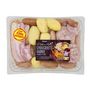 Voir la diapositive 2 : AUCHAN TERROIR Choucroute garnie et cuisinée à la bière 6 parts 2,55kg dont 550g offerts