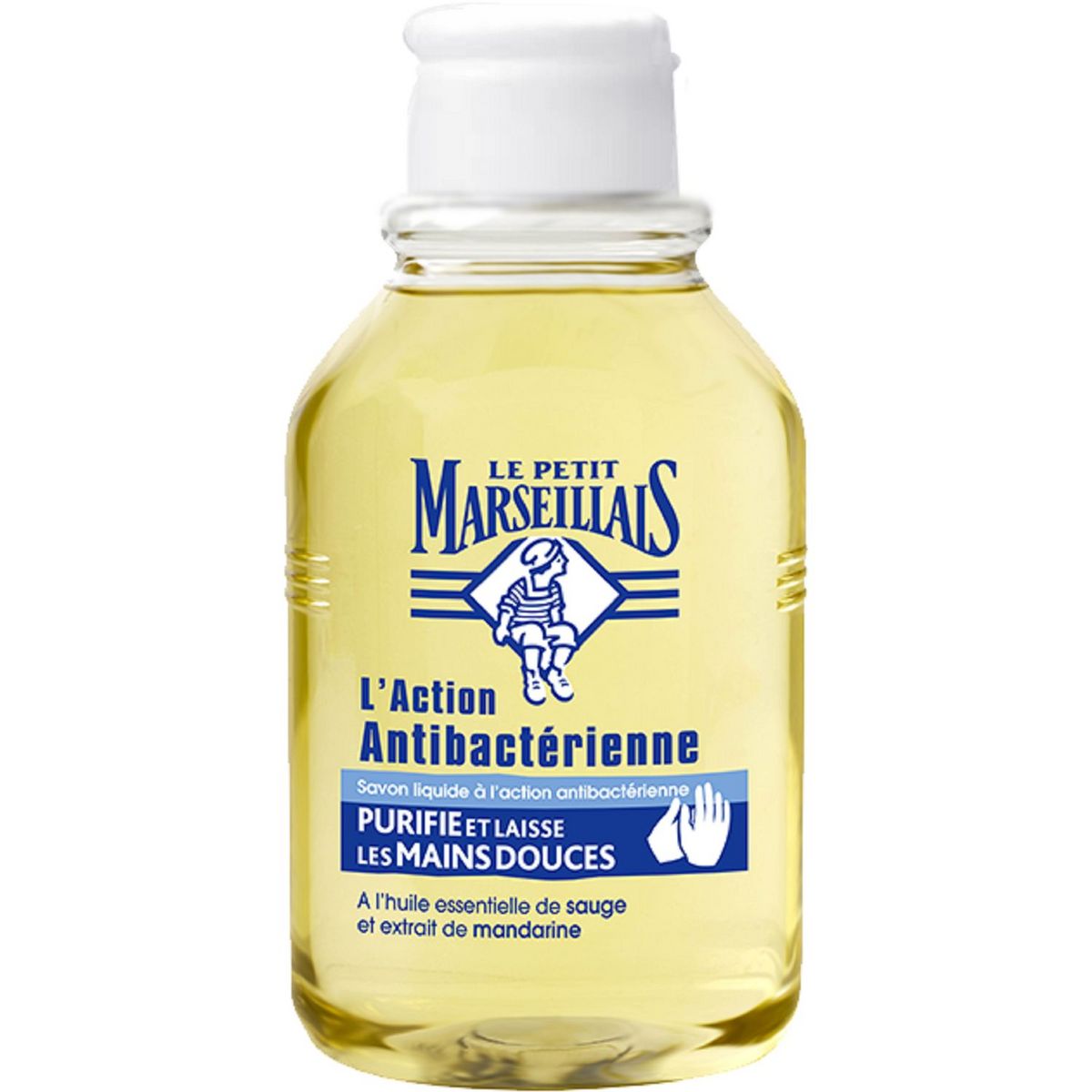 LE PETIT MARSEILLAIS Savon liquide pour les mains antibactérien 300ml