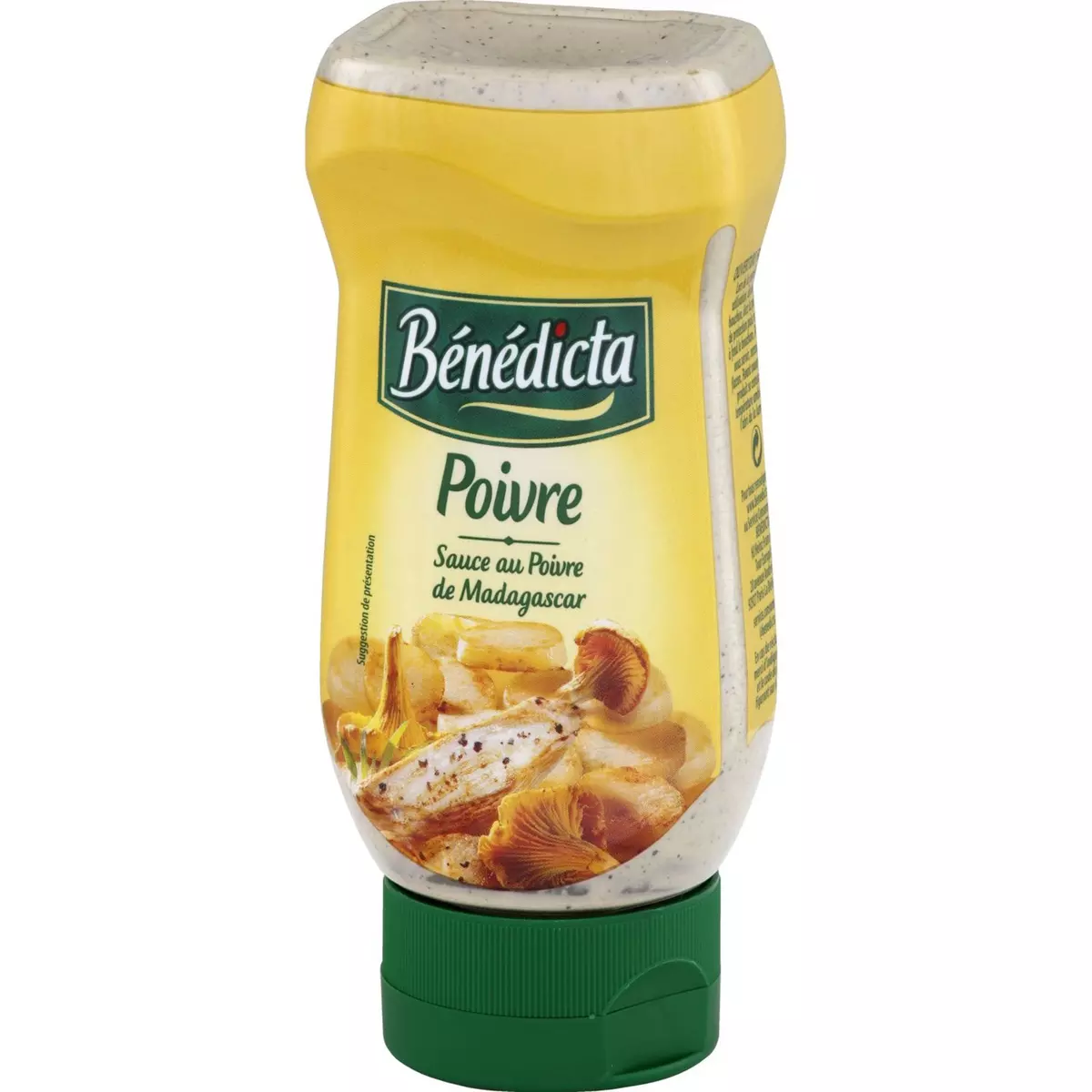 BENEDICTA Sauce au poivre de Madagascar flacon souple 235g