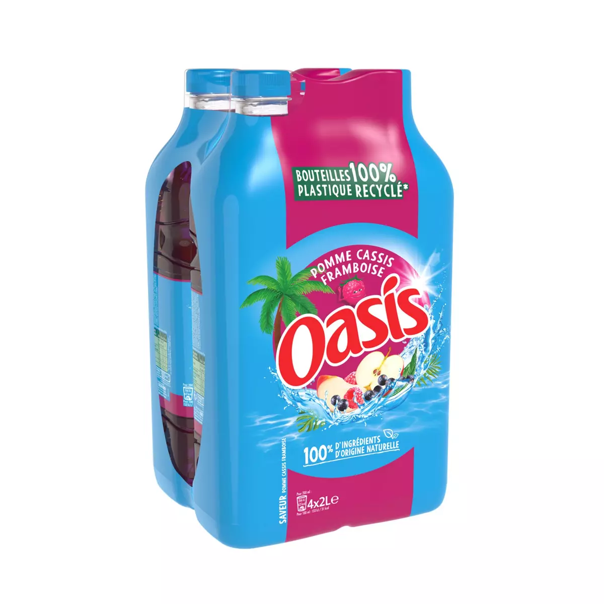 OASIS Boisson aux fruits Tropical bouteilles mini 6x25cl pas cher 