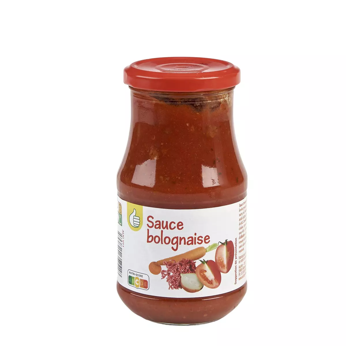 AUCHAN ESSENTIEL Sauce bolognaise en bocal 420g