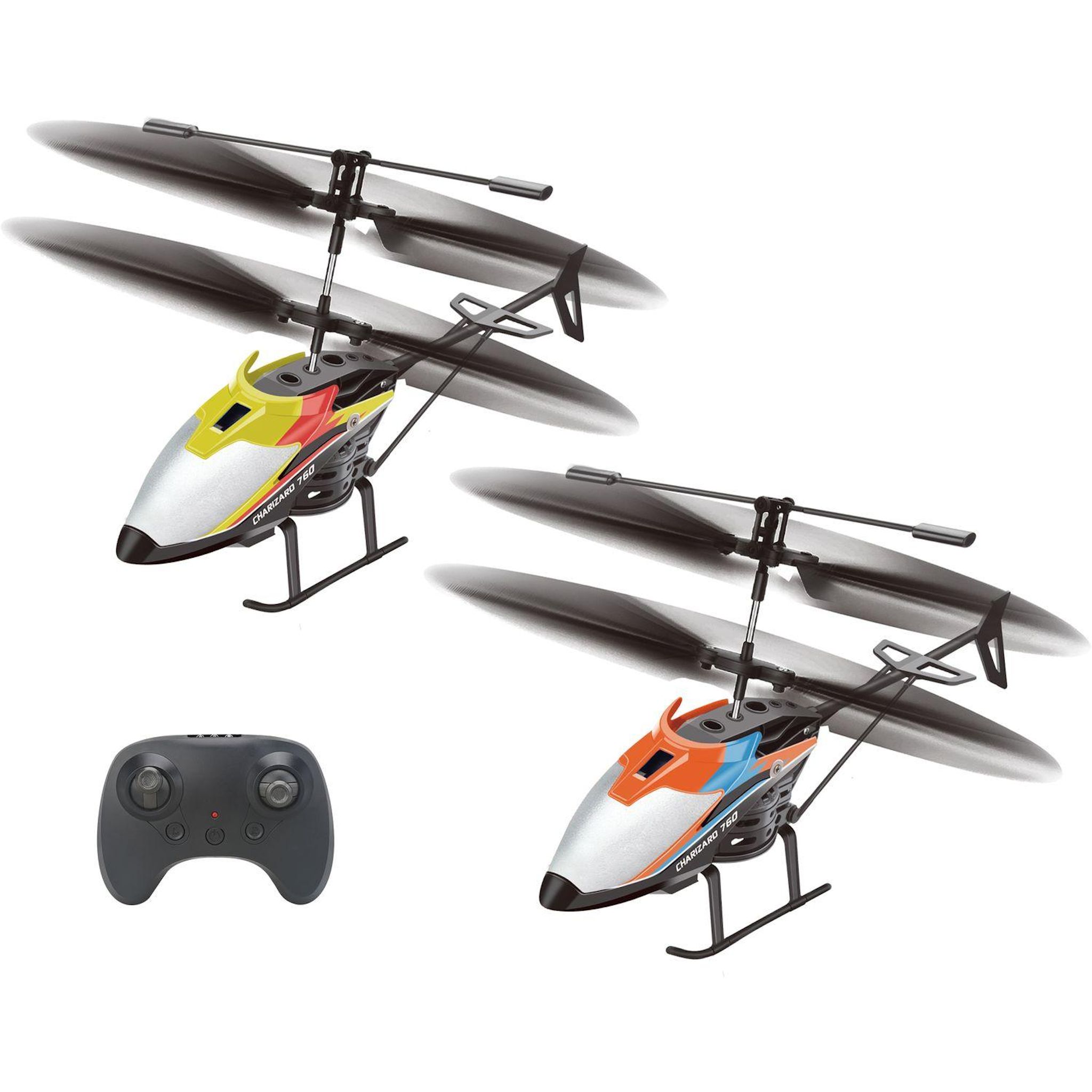 Voir la diapositive 3 : ONE TWO FUN Mini hélicoptère RC infrarouge