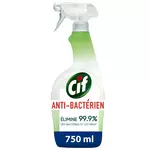 Cif CIF Spray antibactérien nettoyant 100% désinfectant sans javel