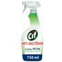 Voir la diapositive 2 : CIF Spray désinfectant antibactérien multi-usages sans javel 750ml