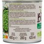 Voir la diapositive 2 : AUCHAN BIO Petits pois sans sucres ajoutés 280g