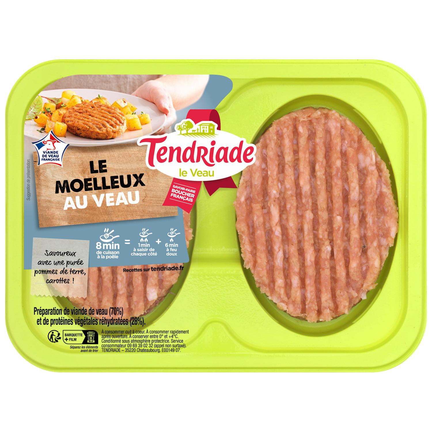 TENDRIADE Le moelleux au veau 2 pièces 200g