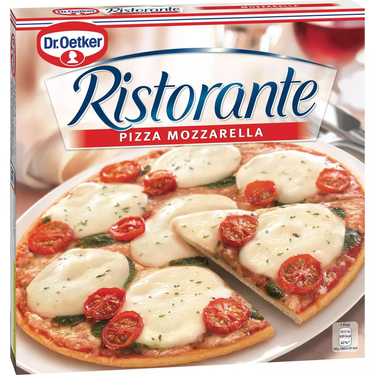 RISTORANTE Dr Oetker - Pizza mozzarella 335g