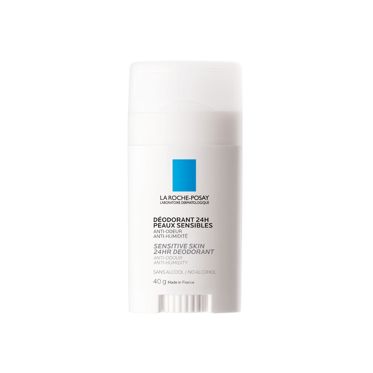 LA ROCHE POSAY Déodorant bille anti-odeur anti-humidité 24h pour peaux sensibles sans alcool 40g