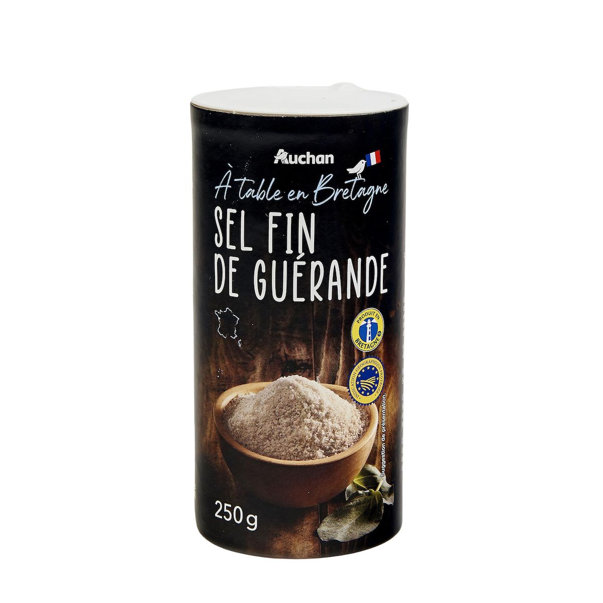 AUCHAN TERROIR Sel de Guérande IGP 250g