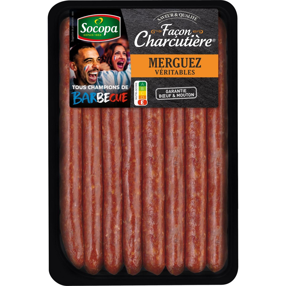 SOCOPA Merguez façon charcutière 640g