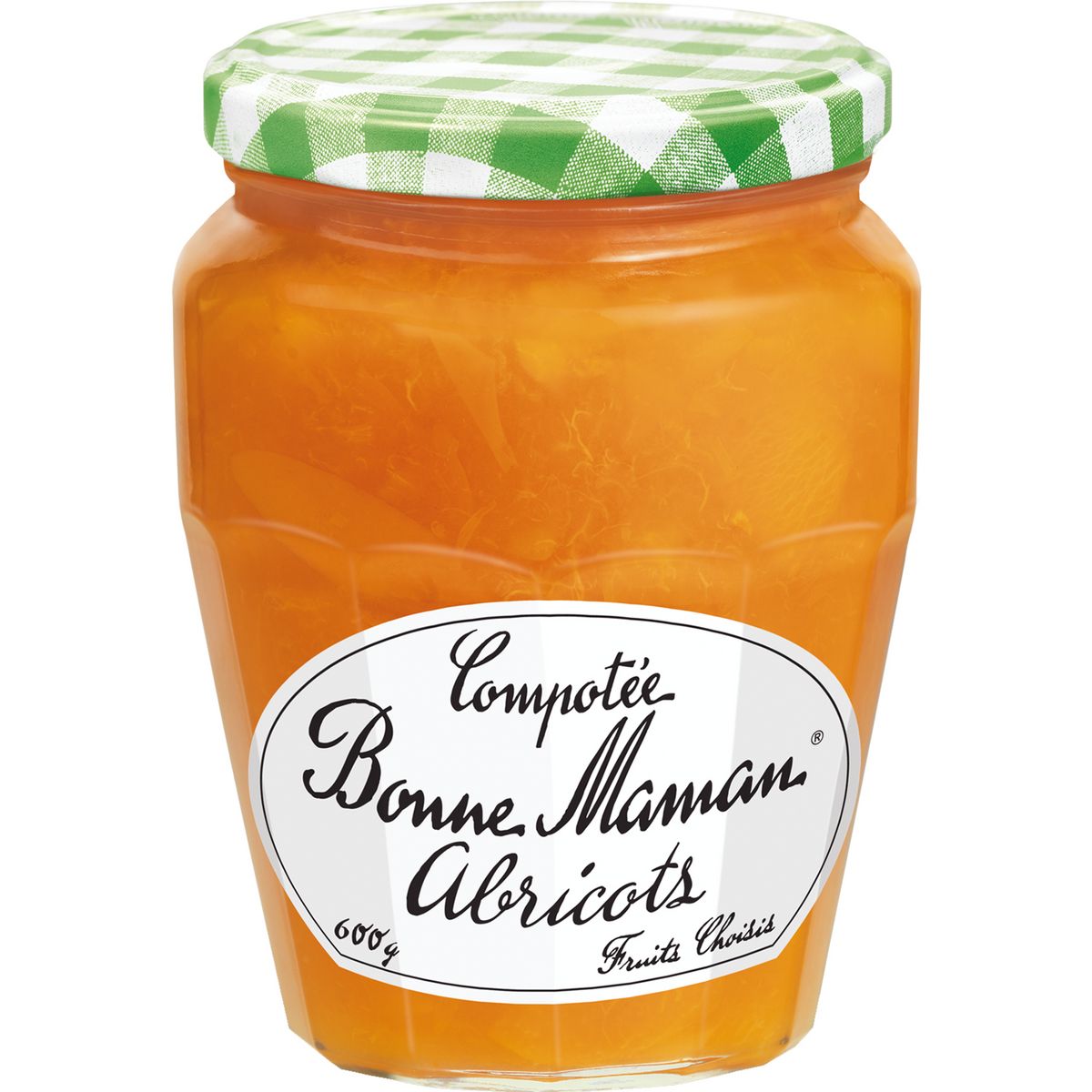 BONNE MAMAN Compote d'abricots 600g