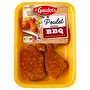 LE GAULOIS Découpes cuisse de poulet saveurbarbecue 4 morceaux 550g